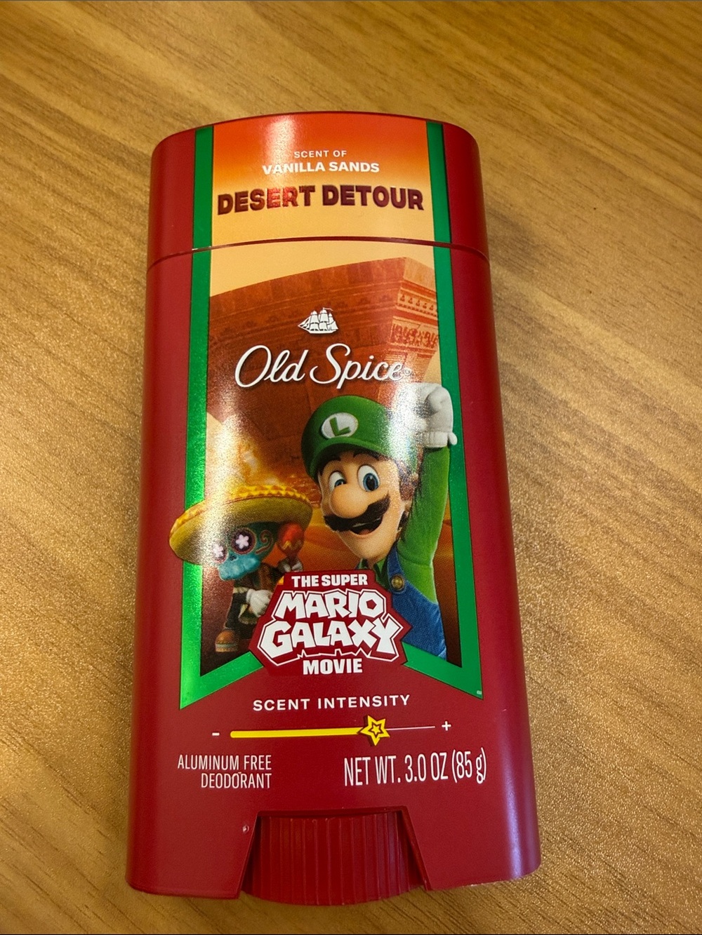 NWT Limited Edition Old Spice Desert Detour Mario Galaxy Stick Deodorant Vanilla